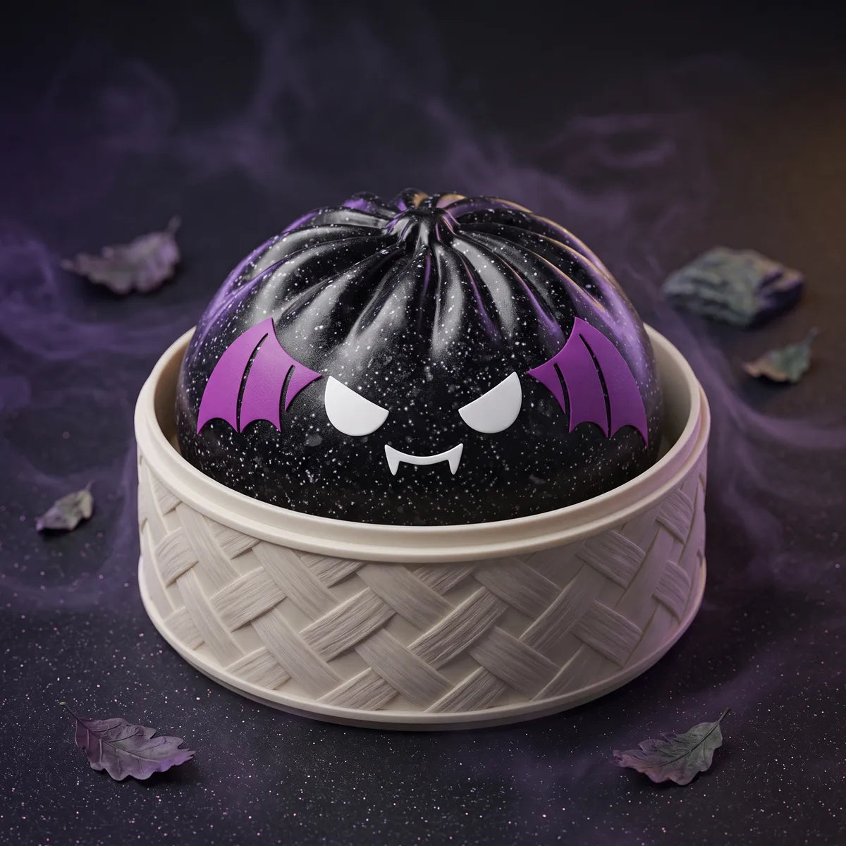 Spooky Bat Halloween Dumpling Squishy — squishy dumpling toy