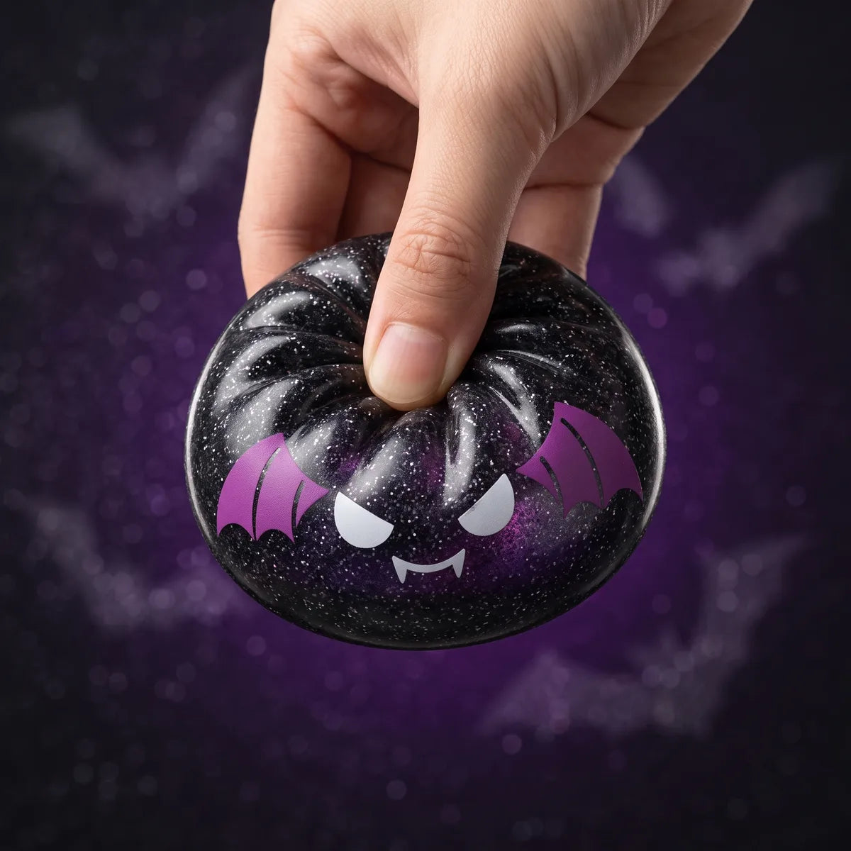 Spooky Bat Halloween Dumpling Squishy — squishy dumpling toy