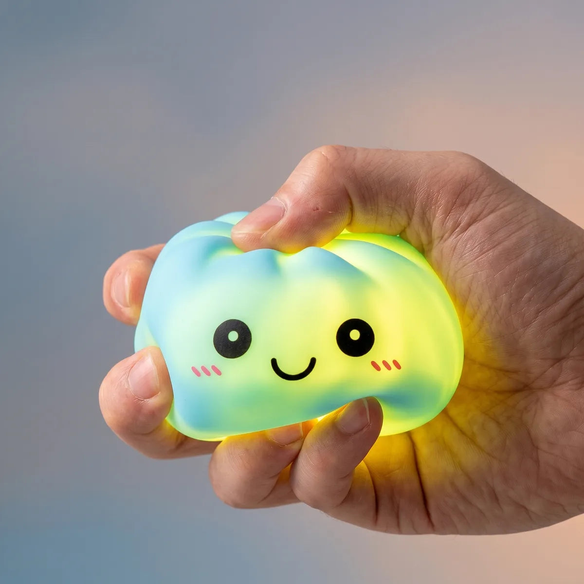 Aurora Blue Squishy Dumpling Light — squishy dumpling toy