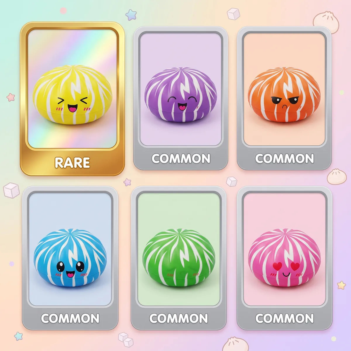 Fluffy Dumpling Squishy Bun Mystery Toy — squishy dumpling toy