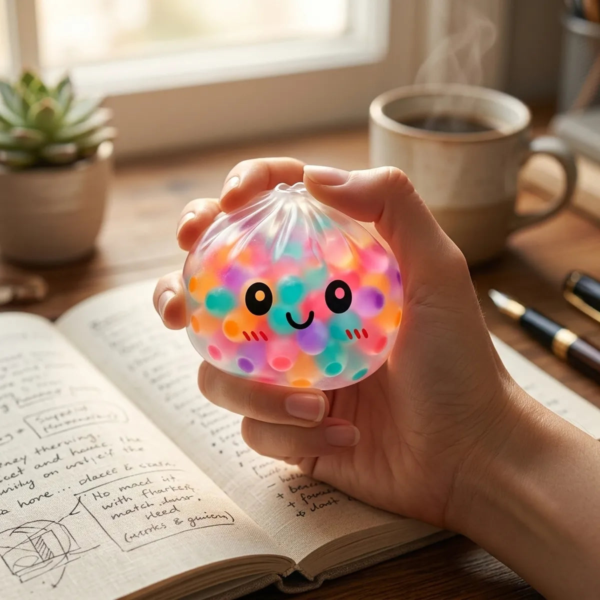 Soft Squishy Dumpling Colors Bubbles — squishy dumpling toy