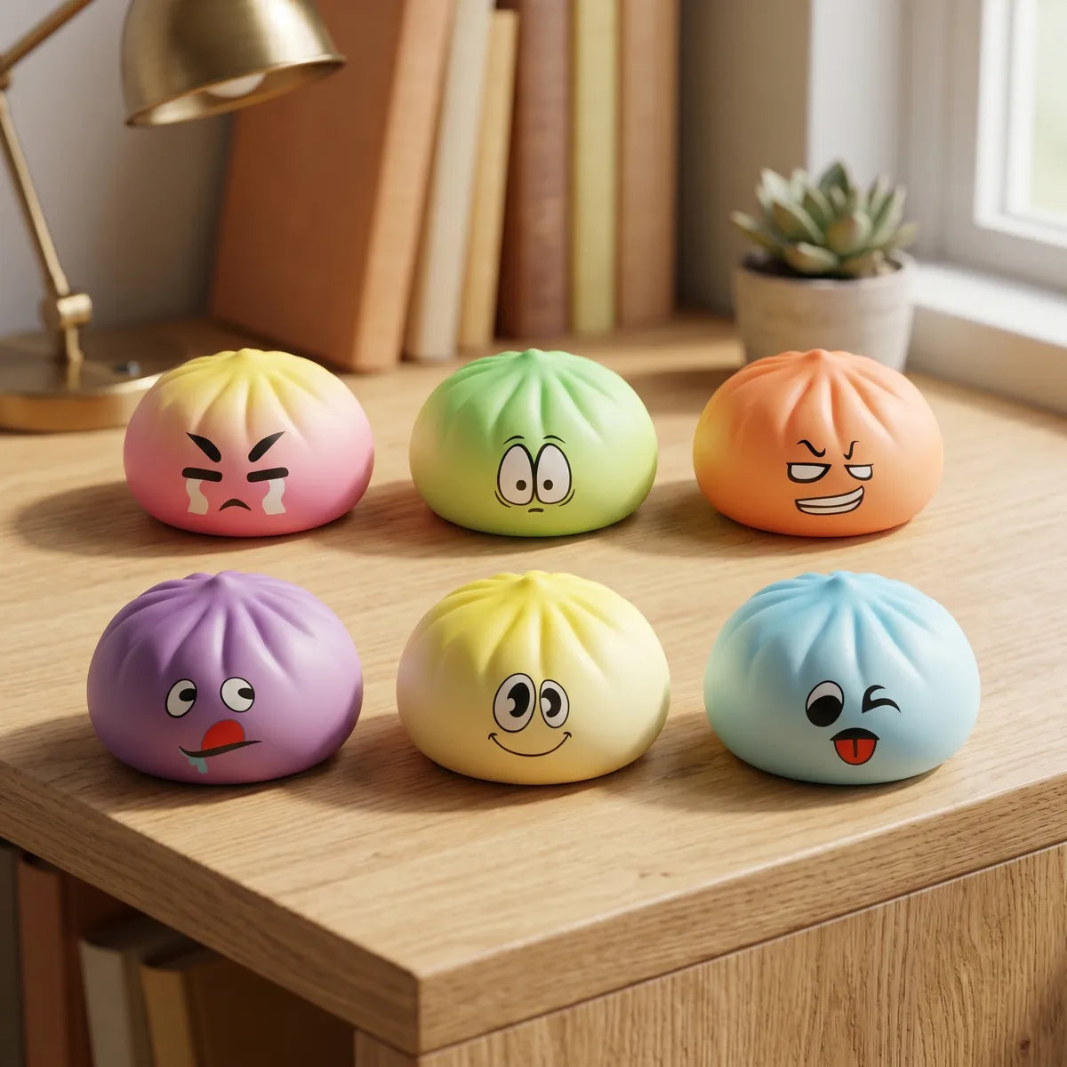 Pillowy Dumpling Squishy Mystery Bun Fidget Toy — squishy dumpling toy