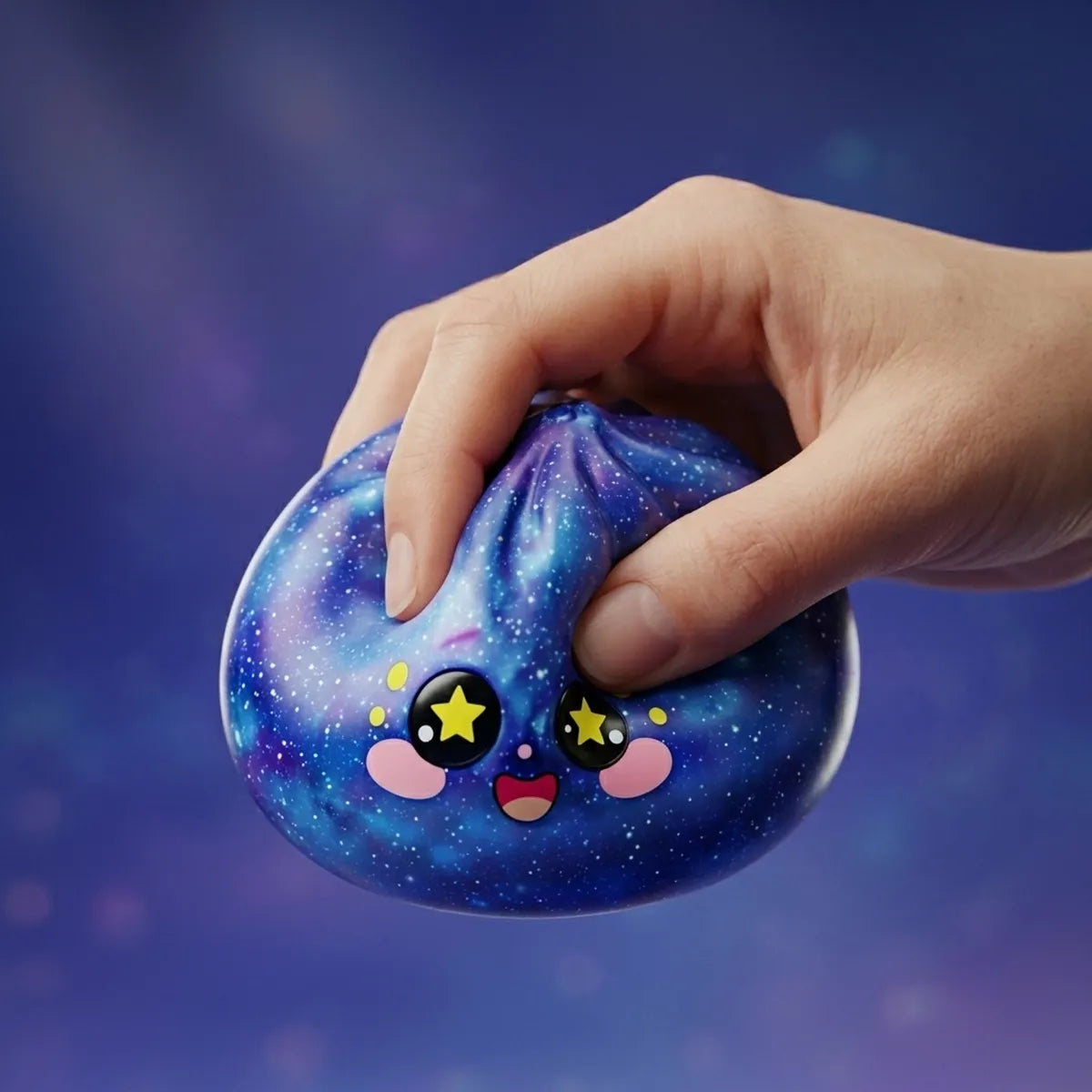 Cosmic Galaxy Dumpling Squishy — squishy dumpling toy