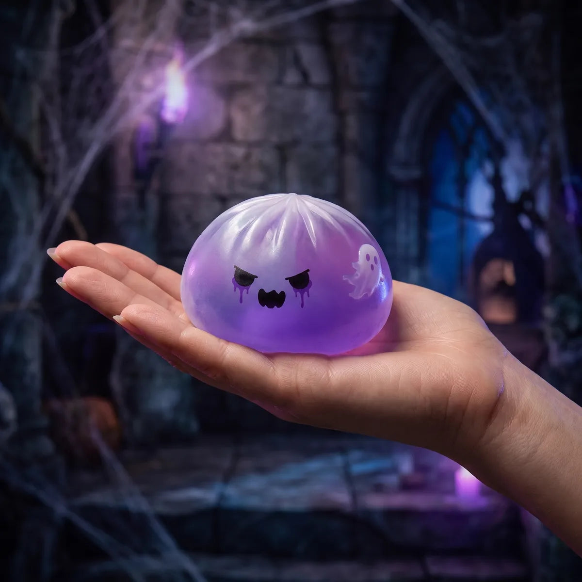 Boo Ghost Dumpling Squishy — squishy dumpling toy