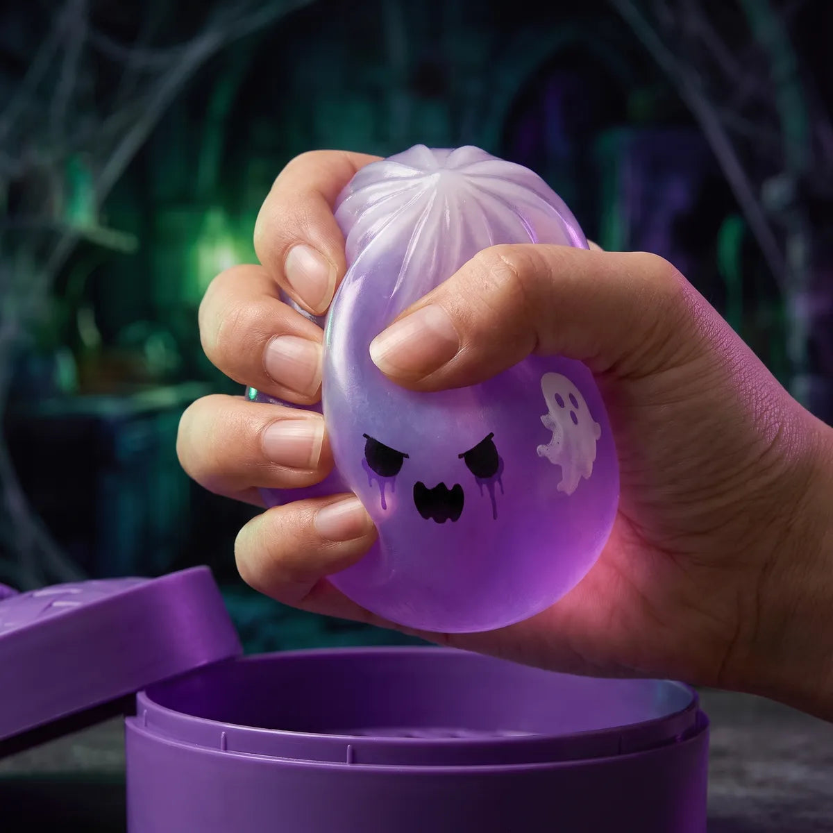 Boo Ghost Dumpling Squishy — squishy dumpling toy