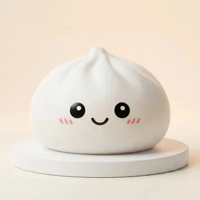 Huggable Giant Dumpling Squishy Toy — squishy dumpling toy