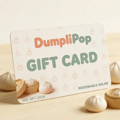 Gift Card — squishy dumpling toy