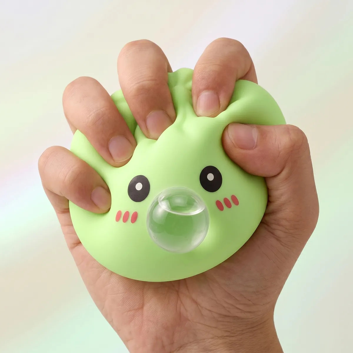 Fresh Green Blow Dumpling Squishy — squishy dumpling toy