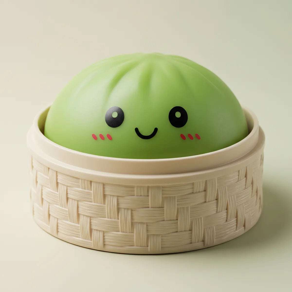Matcha Green Dumpling Squishy — squishy dumpling toy