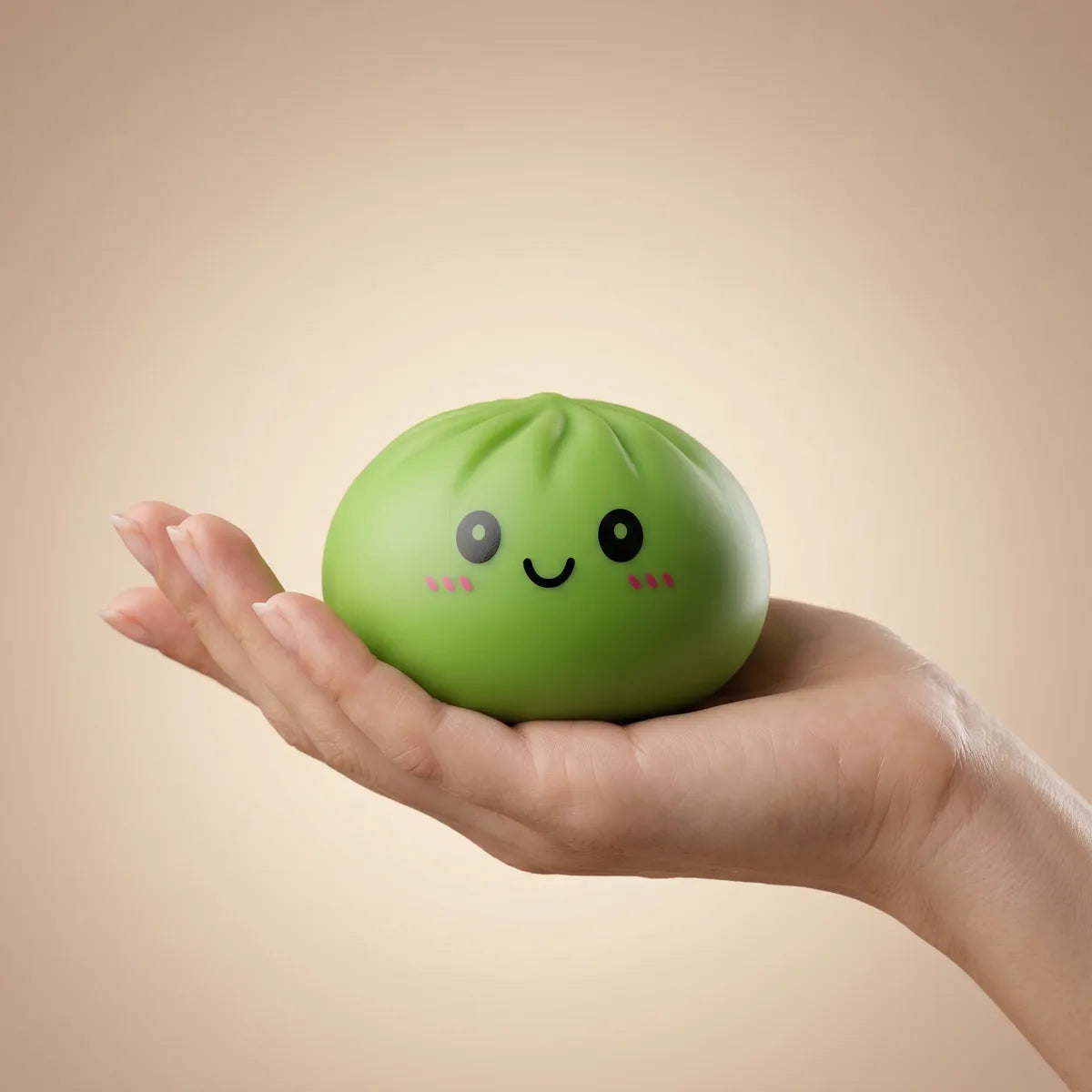 Matcha Green Dumpling Squishy — squishy dumpling toy