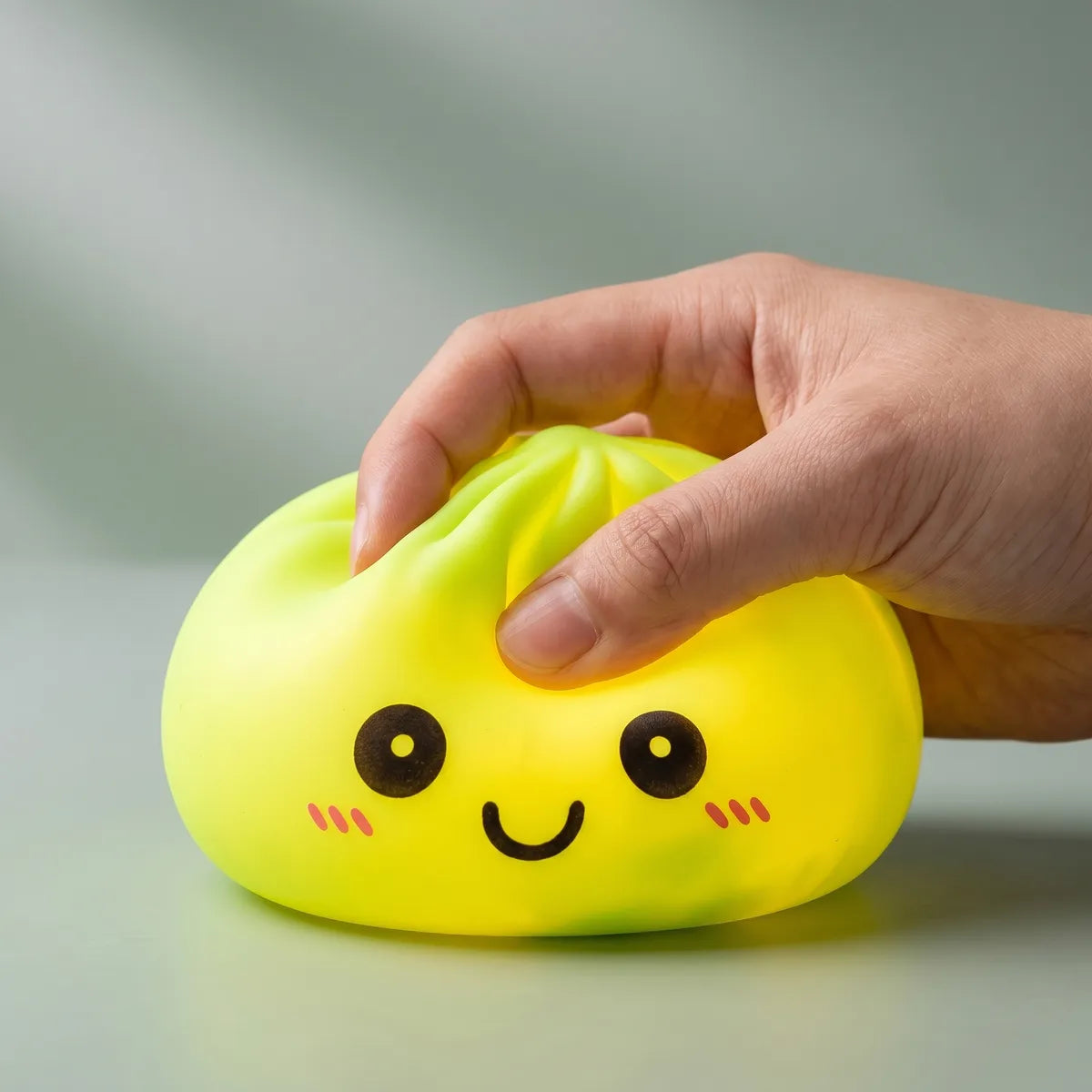 Glow Green Squishy Dumpling Light — squishy dumpling toy