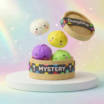 Kawaii Japanese Dumpling Squishy — squishy dumpling toy
