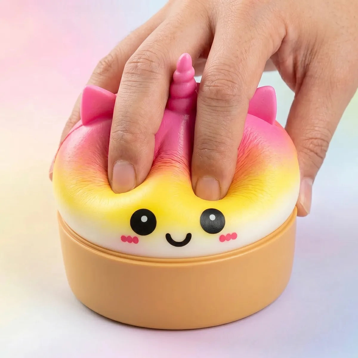 Magical Jumbo Unicorn Rainbow Squishy Dumplings — squishy dumpling toy