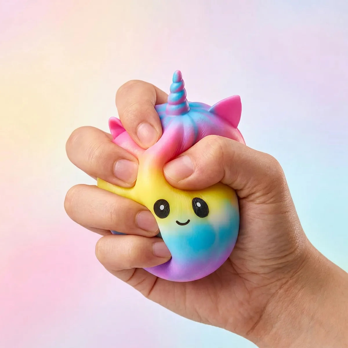 Magical Jumbo Unicorn Rainbow Squishy Dumplings — squishy dumpling toy