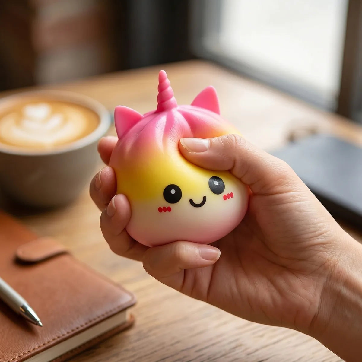 Magical Jumbo Unicorn Rainbow Squishy Dumplings — squishy dumpling toy