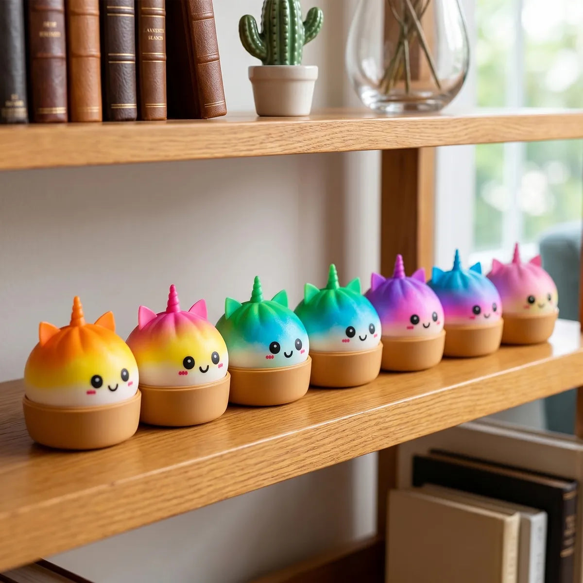 Magical Jumbo Unicorn Rainbow Squishy Dumplings — squishy dumpling toy