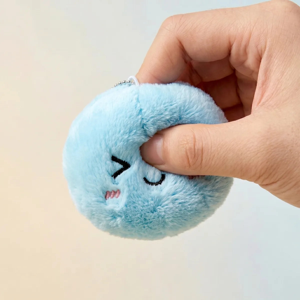 Keychain Plush Dumpling Squishy 6 Pieces — squishy dumpling toy