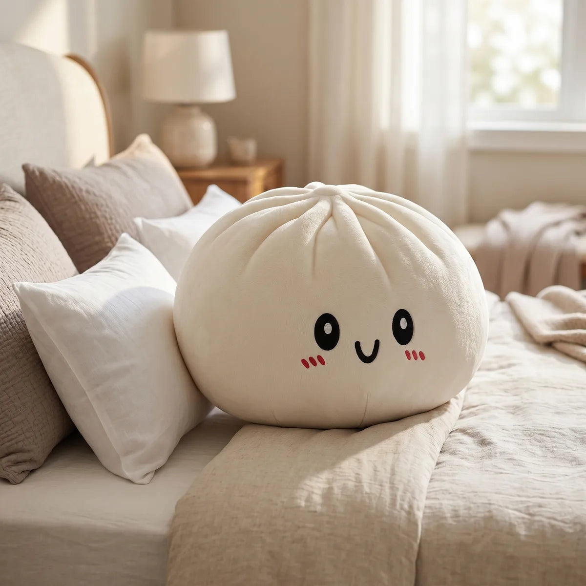 Cozy Large Dumpling Squishy — squishy dumpling toy
