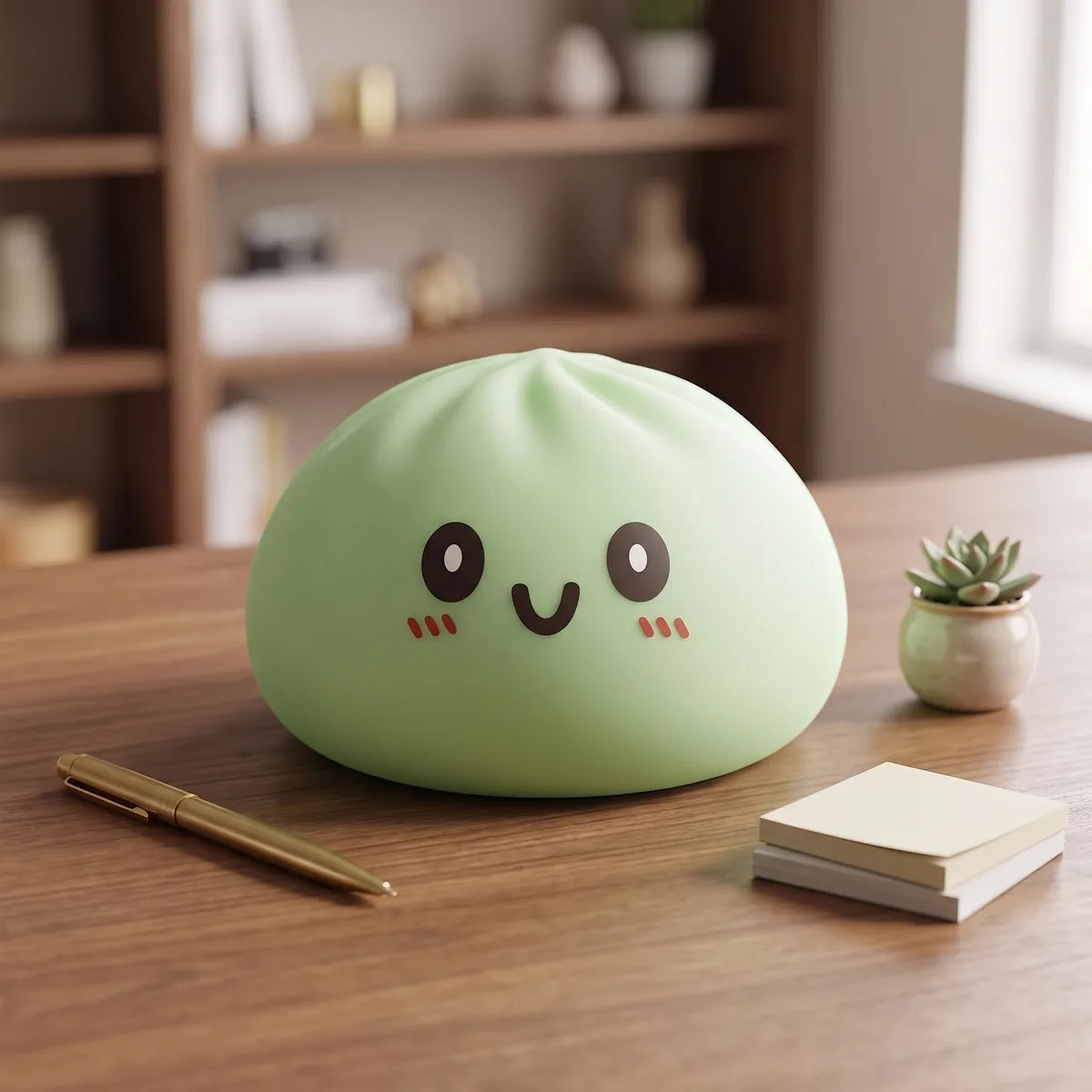 Jumbo Large Green Dumpling Squishy — squishy dumpling toy