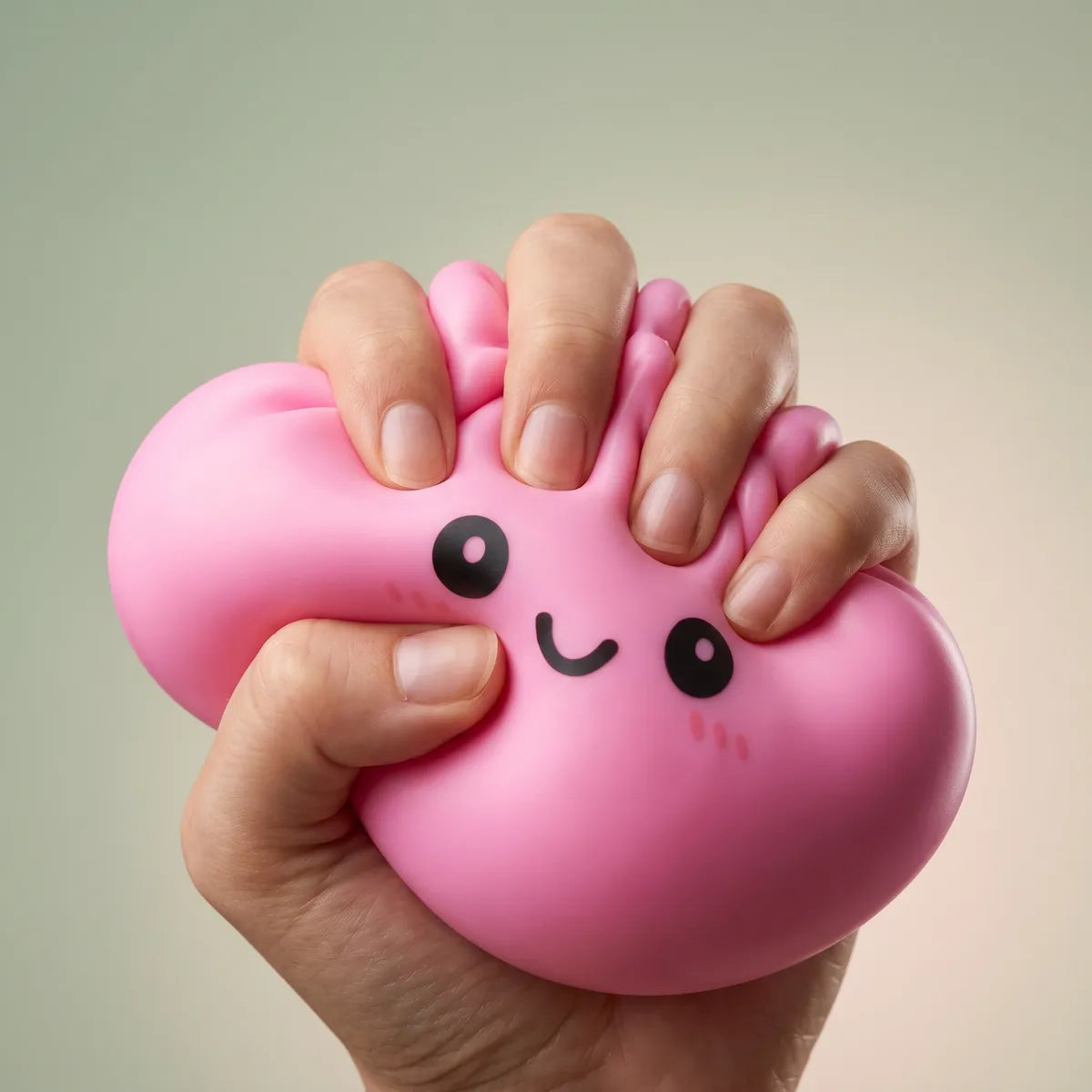 Jumbo Large Pink Dumpling Squishy — squishy dumpling toy