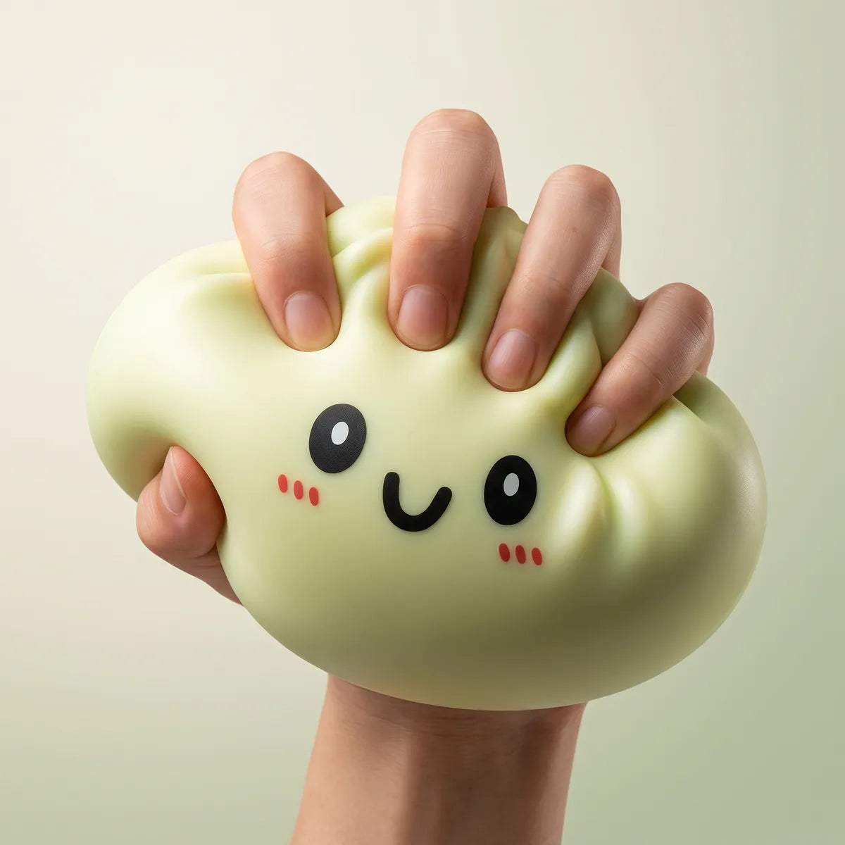 Jumbo Large Yellow Dumpling Squishy — squishy dumpling toy