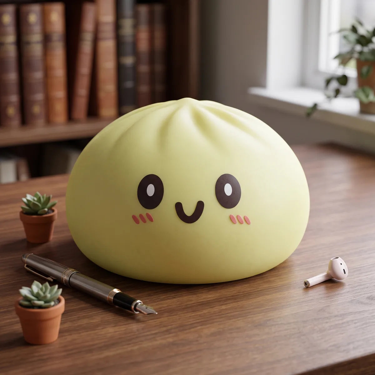 Jumbo Large Yellow Dumpling Squishy — squishy dumpling toy