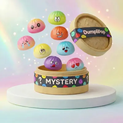 Kawaii Mini Dumpling Squishy Toy — squishy dumpling toy