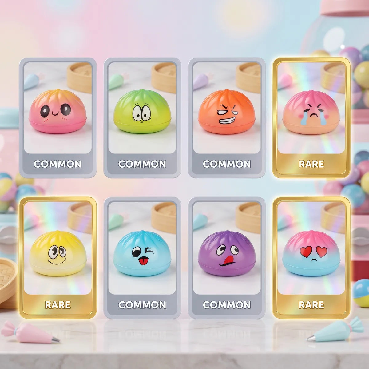 Kawaii Mini Dumpling Squishy Toy — squishy dumpling toy