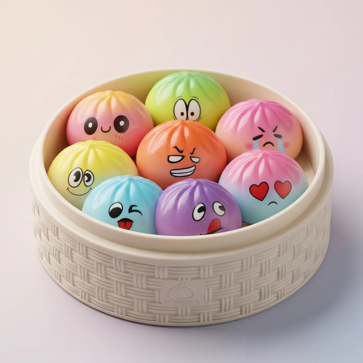 Kawaii Mini Dumpling Squishy Toy — squishy dumpling toy