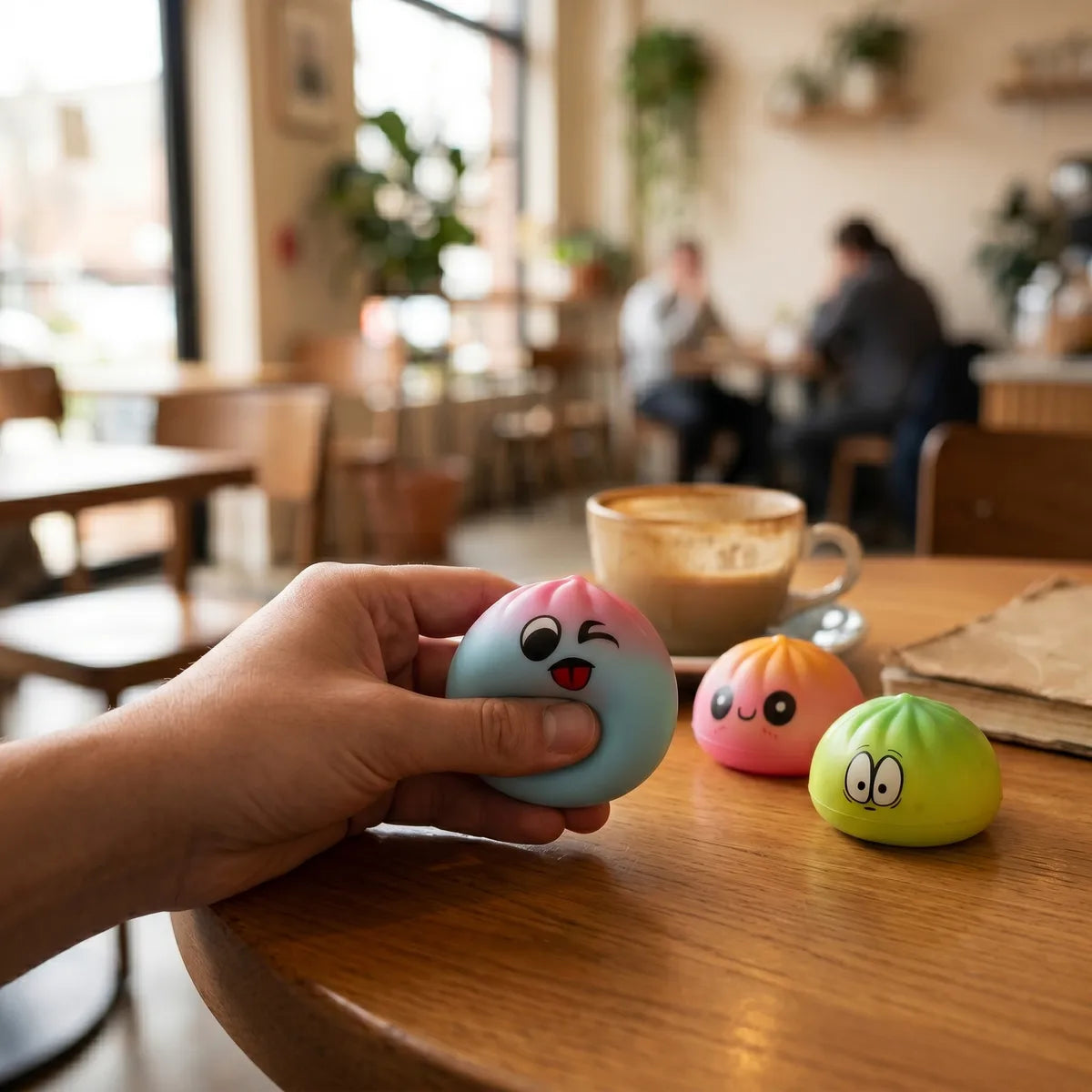 Kawaii Mini Dumpling Squishy Toy — squishy dumpling toy