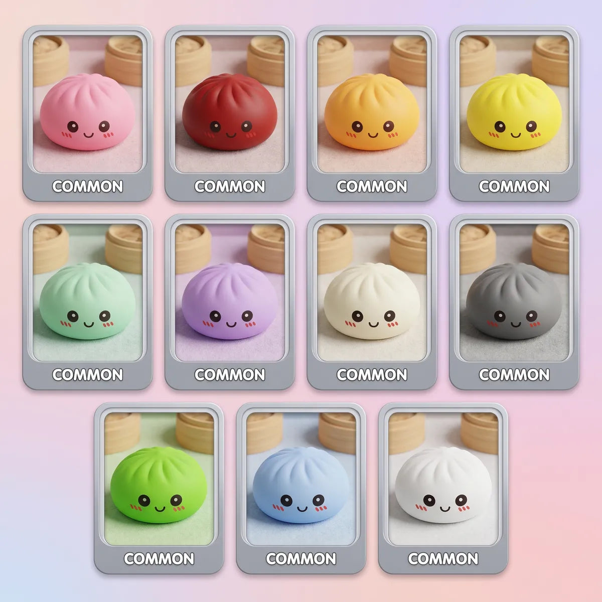 Tiny Mini Mystery Squishy Dumplings — squishy dumpling toy