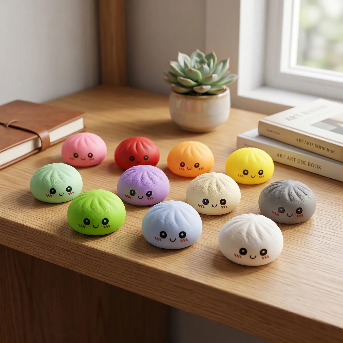 Tiny Mini Mystery Squishy Dumplings — squishy dumpling toy