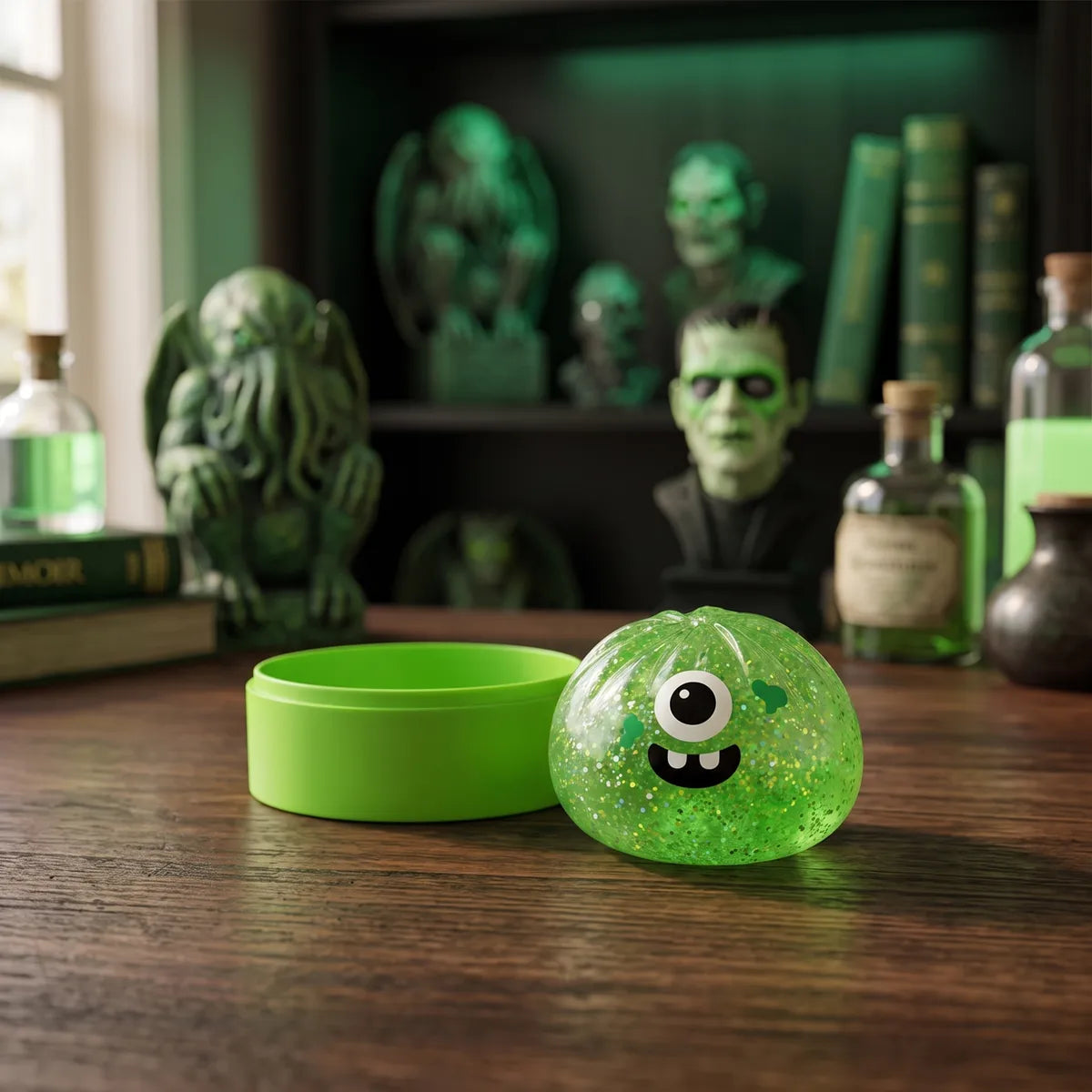 Slimy Monster Halloween Dumpling Squishy — squishy dumpling toy