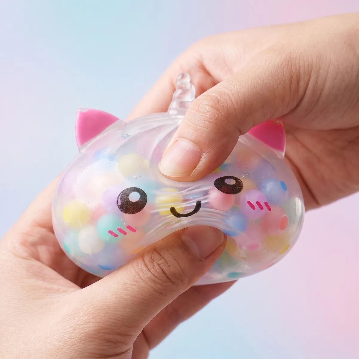 Pastel Multicolor Unicorn Bubble Dumpling Squishy — squishy dumpling toy