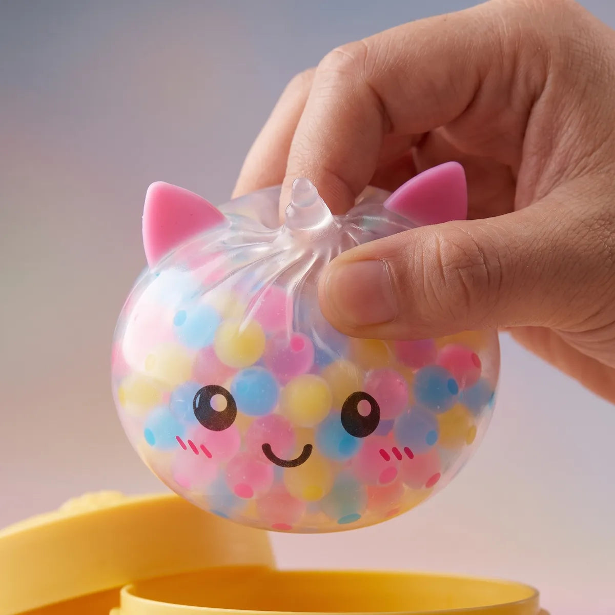 Pastel Multicolor Unicorn Bubble Dumpling Squishy — squishy dumpling toy
