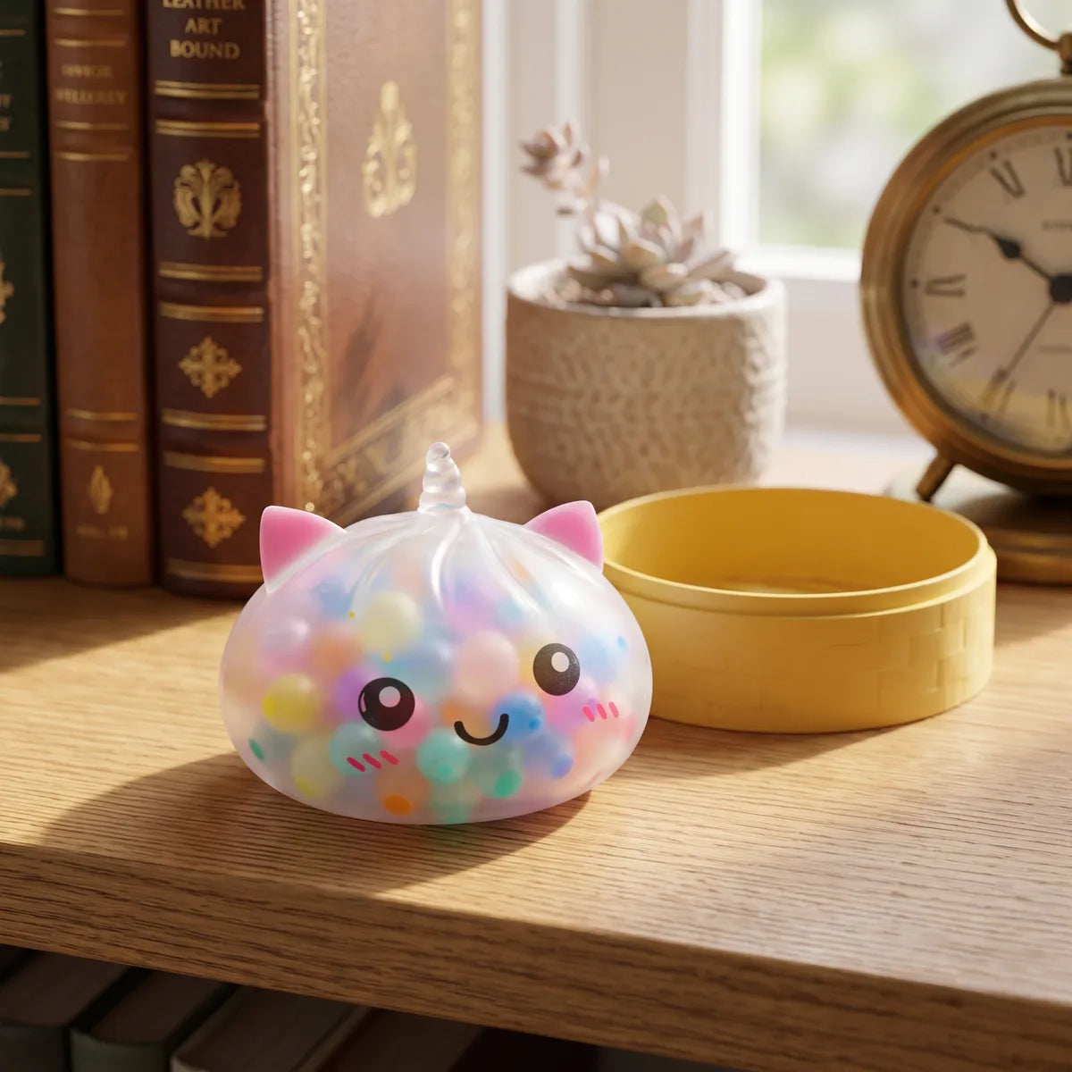 Pastel Multicolor Unicorn Bubble Dumpling Squishy — squishy dumpling toy