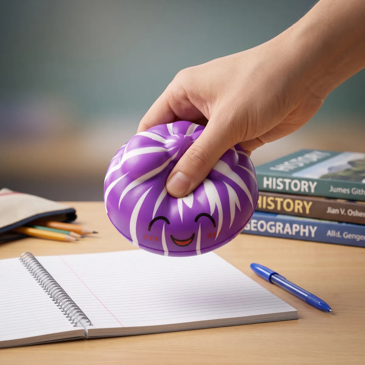 Happy Faces Mystery Cute Dumpling Squishy — squishy dumpling toy