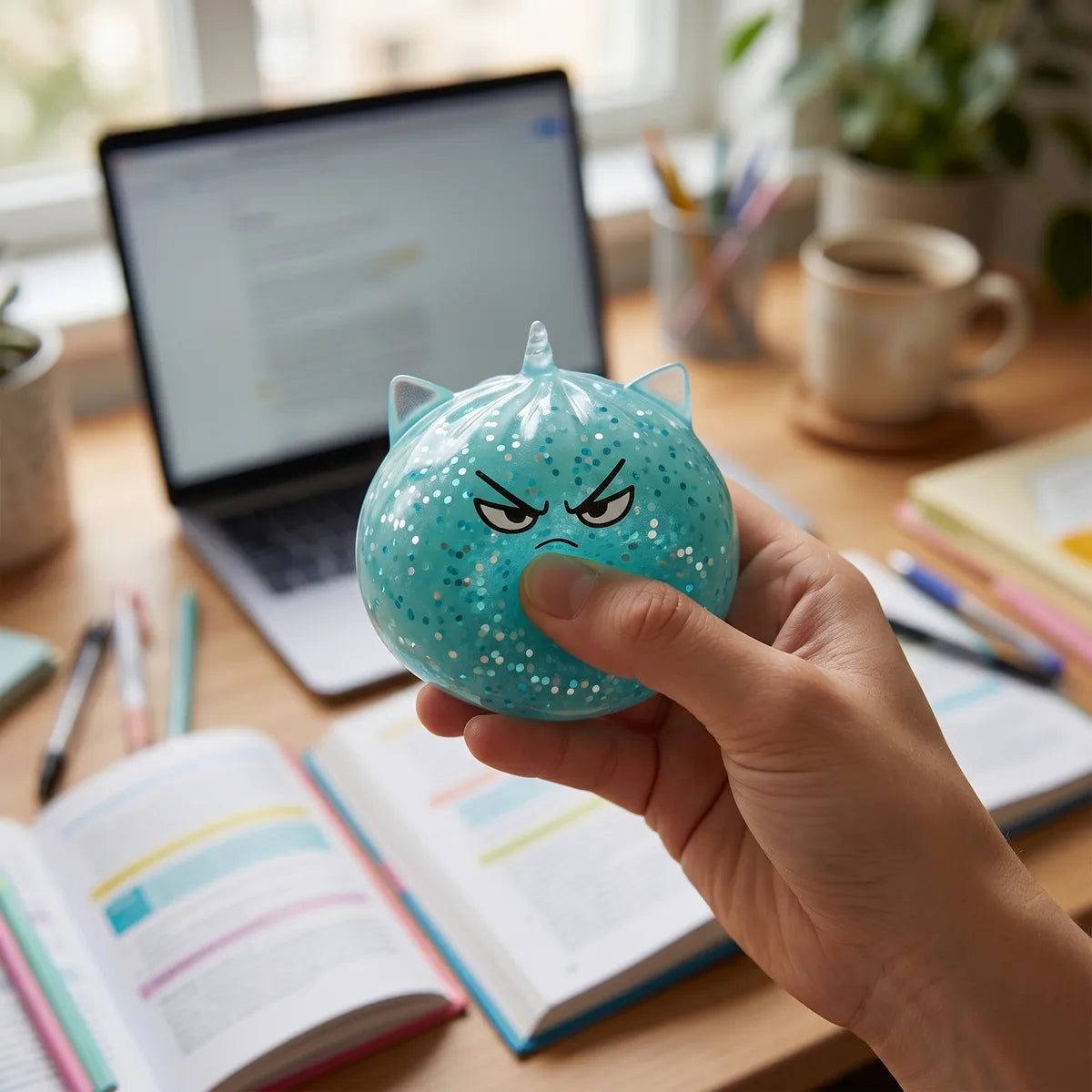 Magical Mystery Dumpling Squishy Rare Unicorn Glitter — squishy dumpling toy