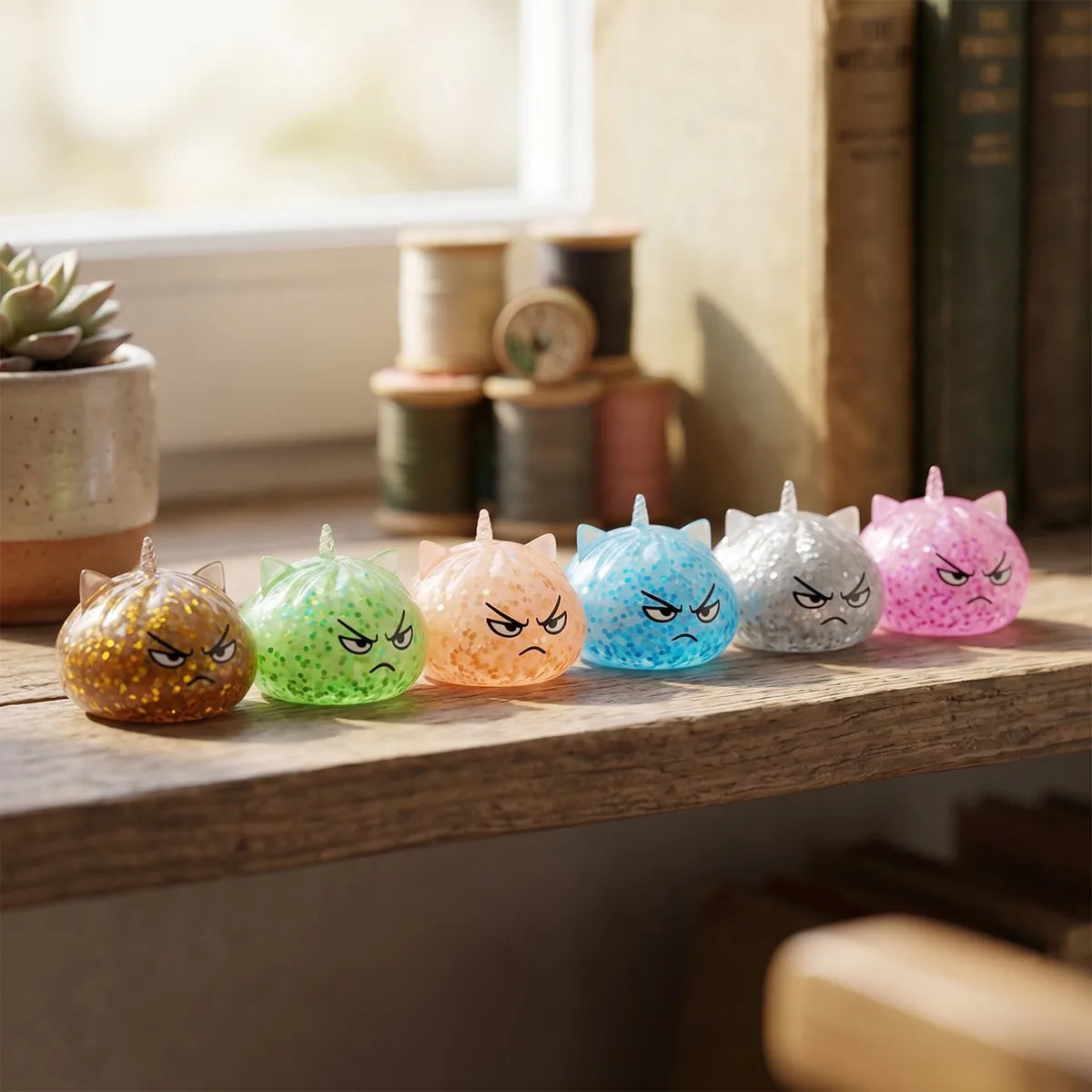 Magical Mystery Dumpling Squishy Rare Unicorn Glitter — squishy dumpling toy