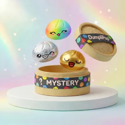 Collectible Mystery Dumpling Squishy Rare — squishy dumpling toy