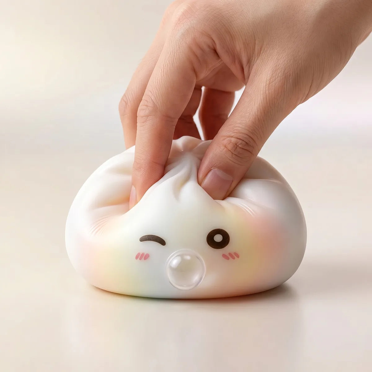 Mystery Dumpling Squishy Toys Bubble Blow — squishy dumpling toy
