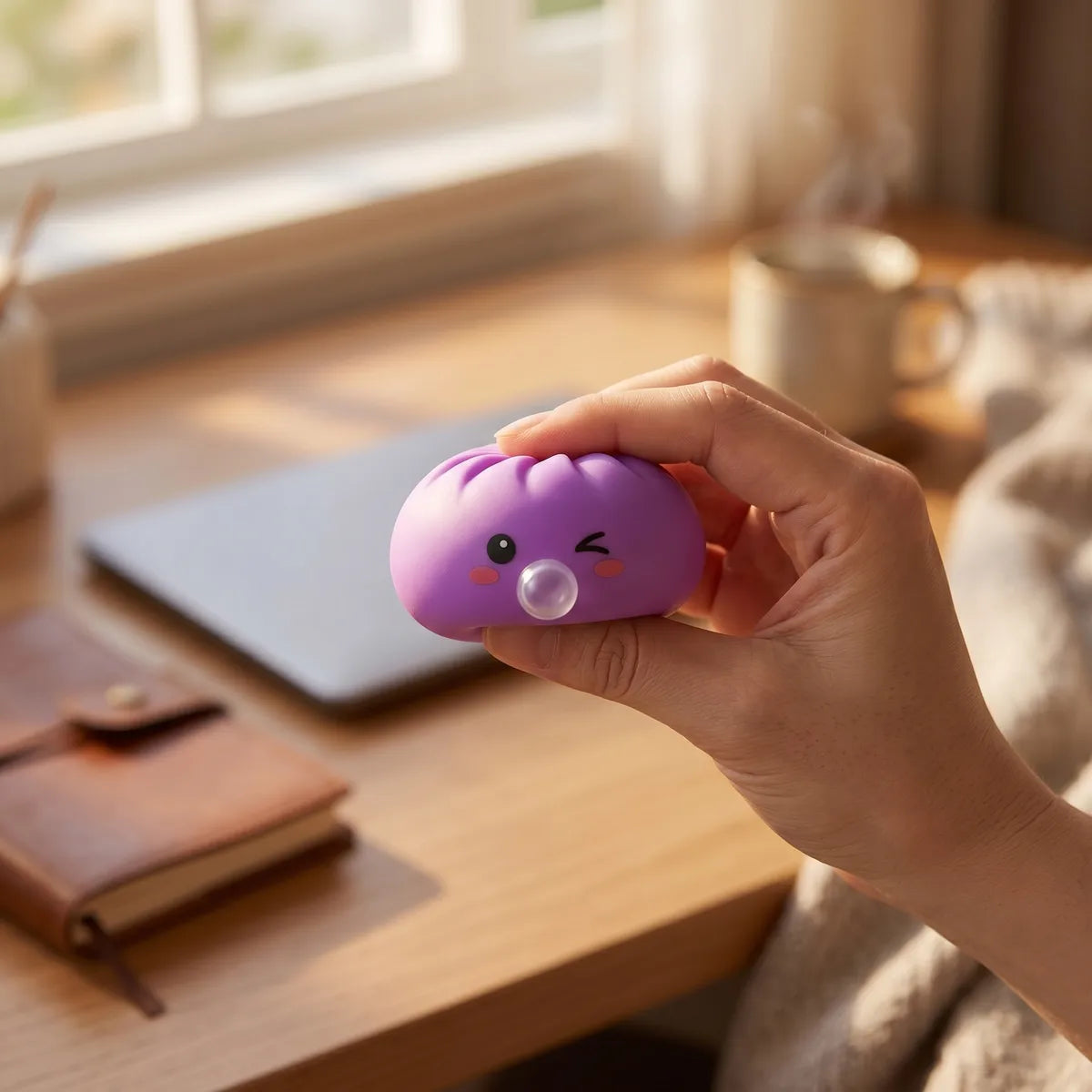 Mystery Dumpling Squishy Toys Bubble Blow — squishy dumpling toy
