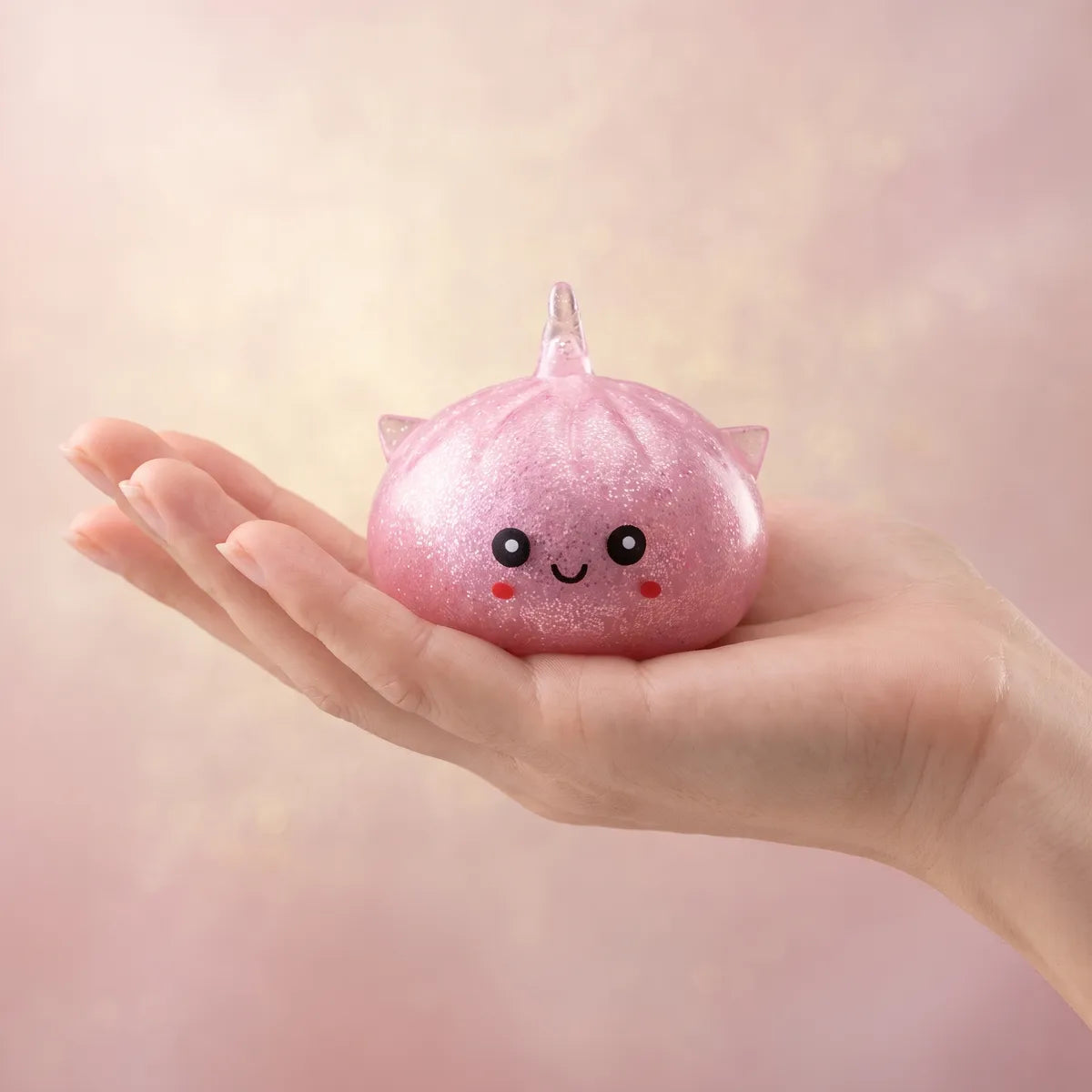 Sparkly Mystery Dumpling Squishy Unicorn Glitter — squishy dumpling toy