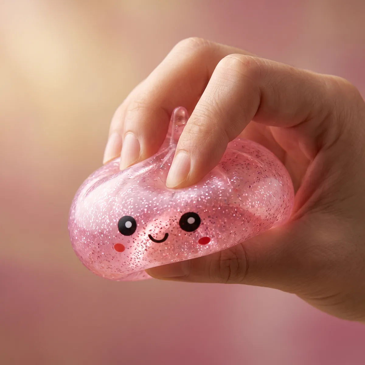 Sparkly Mystery Dumpling Squishy Unicorn Glitter — squishy dumpling toy