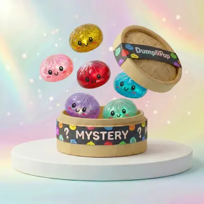 Sparkle Mystery Dumplings Squishy Glitter — squishy dumpling toy