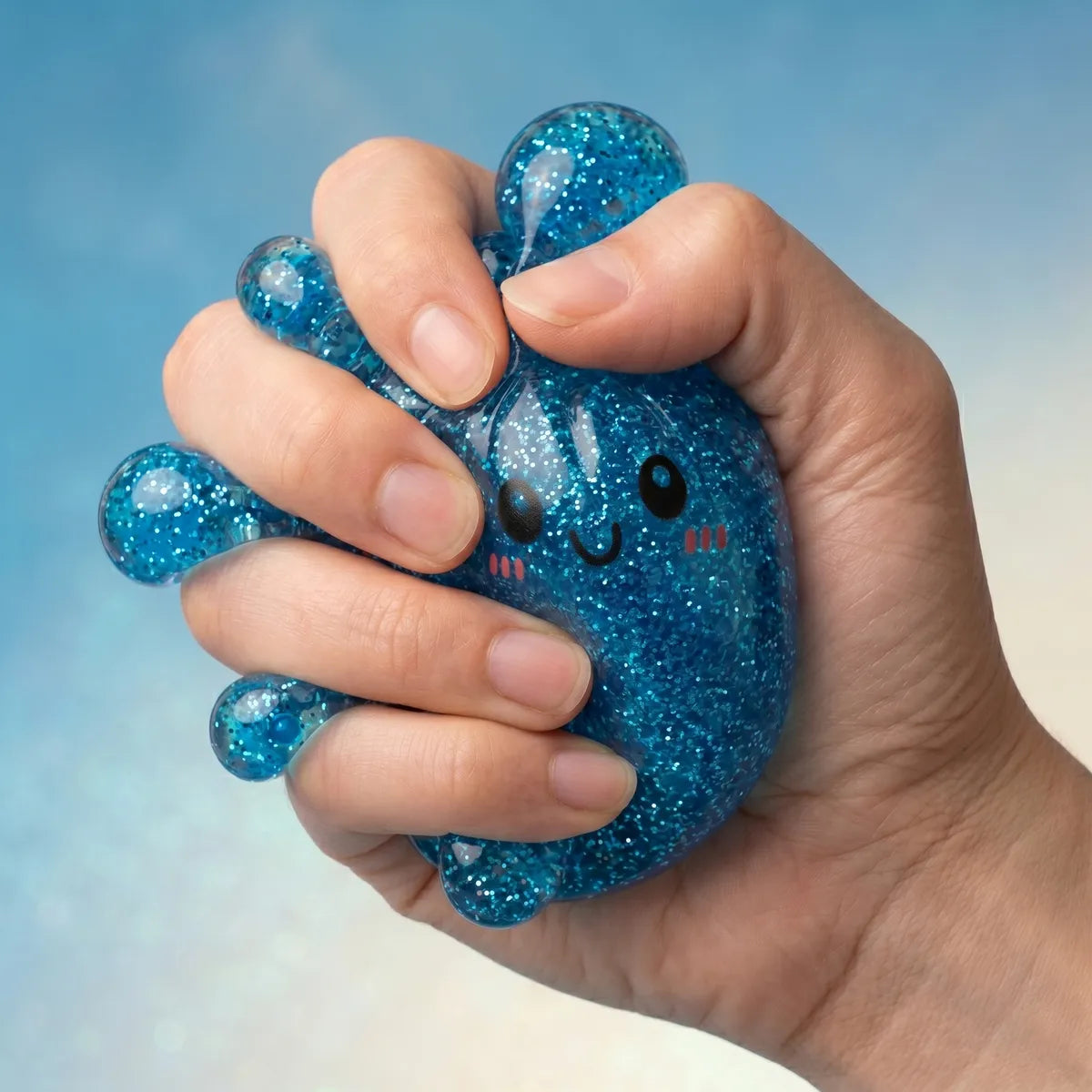Sparkle Mystery Dumplings Squishy Glitter — squishy dumpling toy