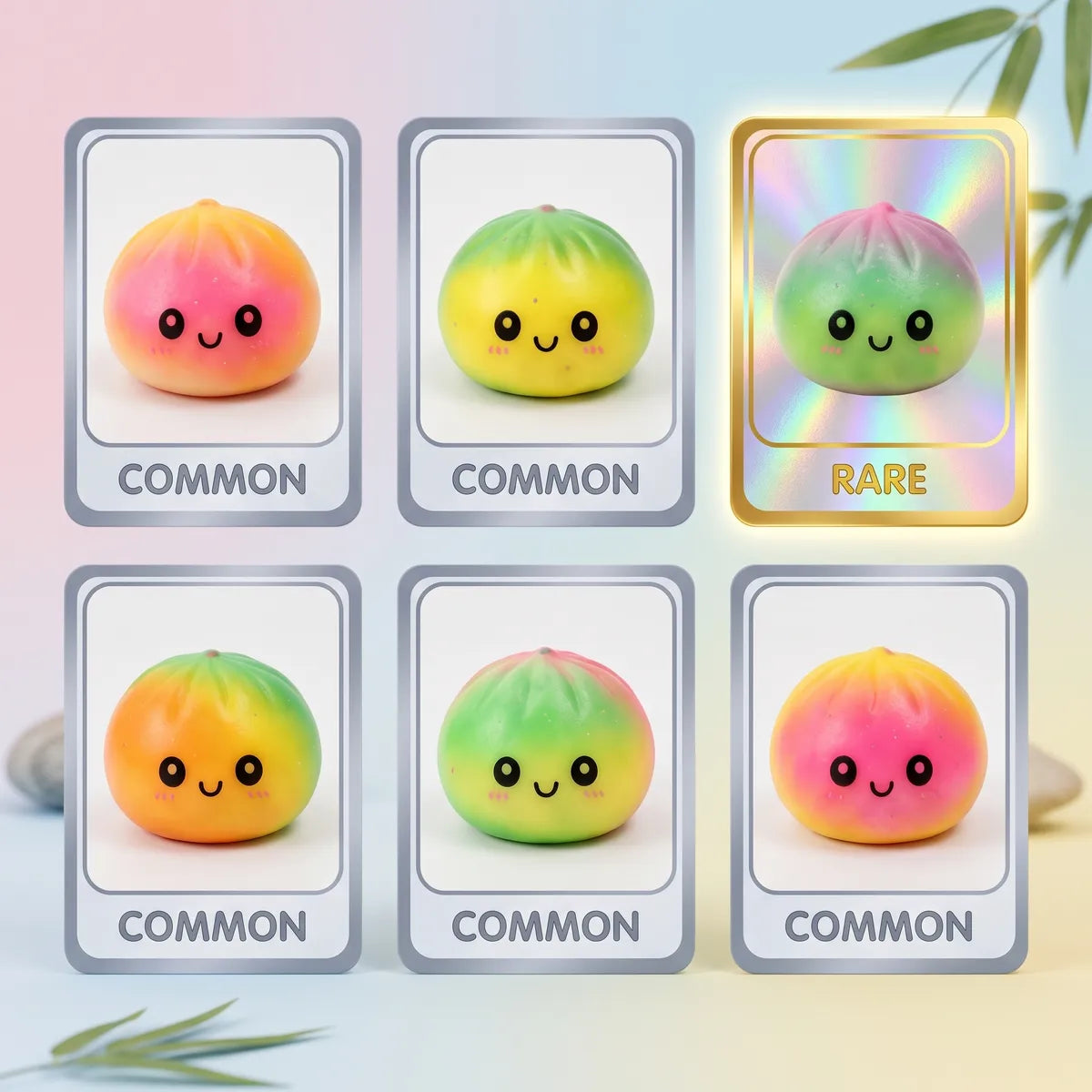 Ombre Mystery Fade Dumpling Squishy — squishy dumpling toy