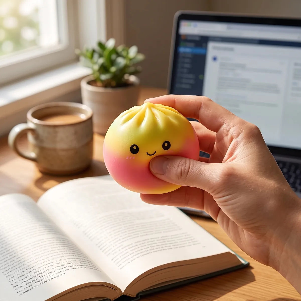 Ombre Mystery Fade Dumpling Squishy — squishy dumpling toy