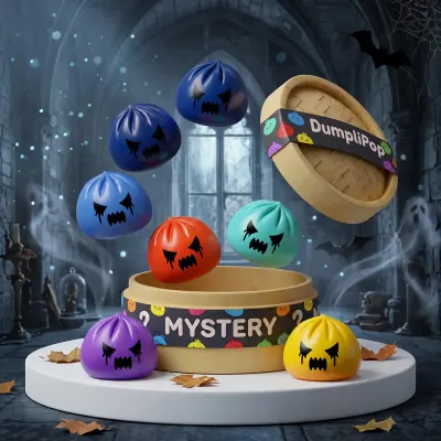 Phantom Mystery Ghost Dumpling Squishy — squishy dumpling toy