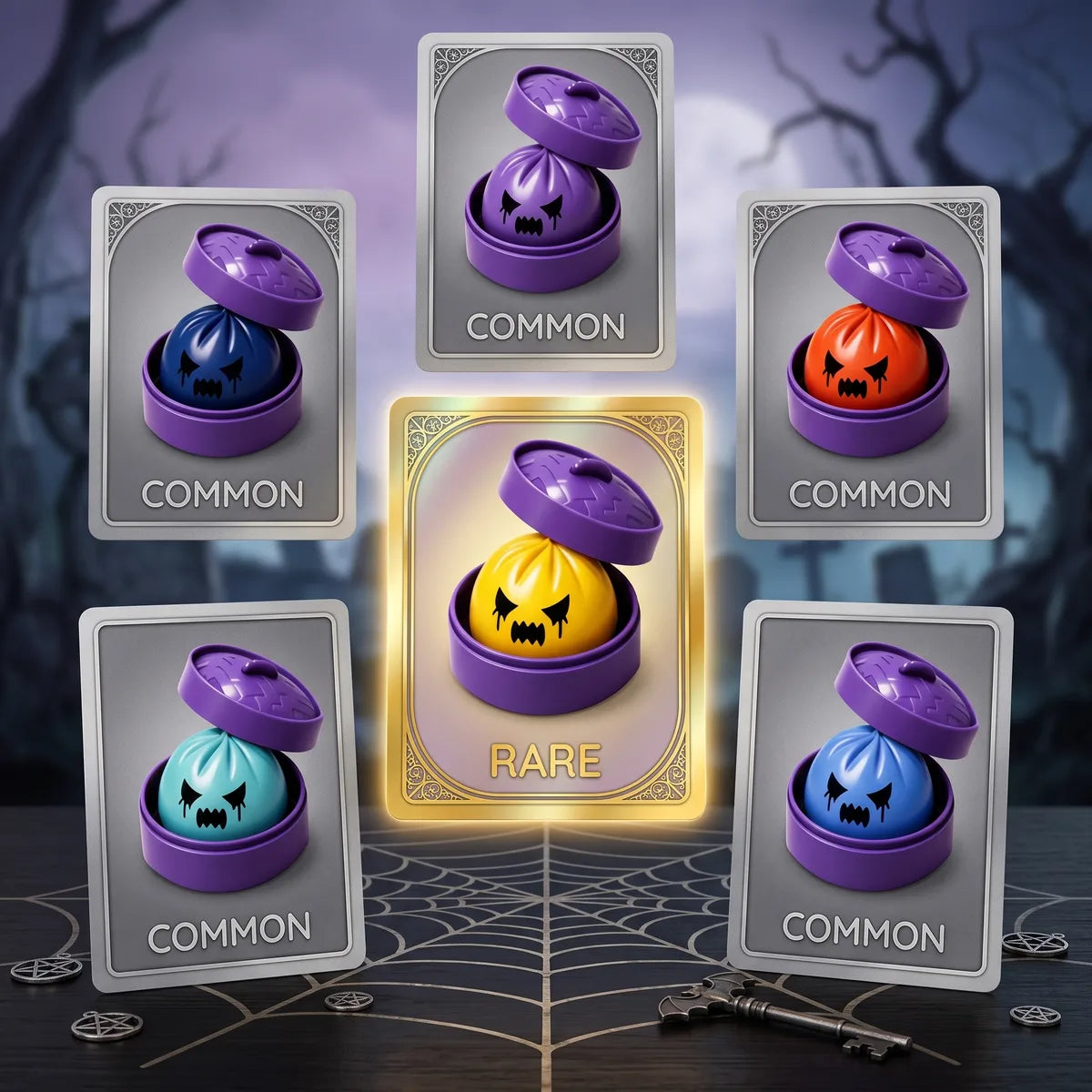 Phantom Mystery Ghost Dumpling Squishy — squishy dumpling toy